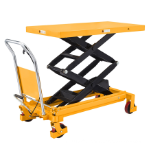 Xilin heavy duty 0.8ton 800kg tables lifting manual hydraulic scissor lift table